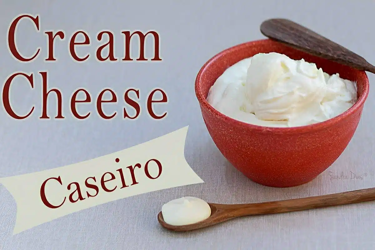 Cream cheese caseiro