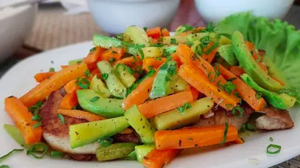 Receita de salada de legumes