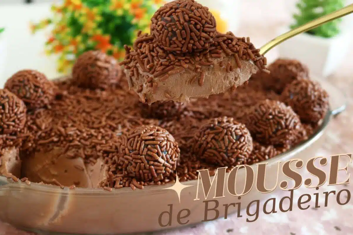 Mousse de brigadeiro